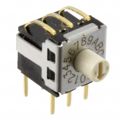 A6KS-162RS-R100 - SWITCH ROTARY DIP HEX 25MA 24V