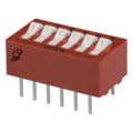 76SB06S - SWITCH ROCKER DIP SPST 150MA 30V