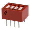 76RSB04 - SWITCH ROCKER DIP SPST 150MA 30V
