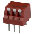 76PSB03 - SWITCH PIANO DIP SPST 150MA 30V