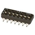 SD07H0SK - SWITCH SLIDE DIP SPST 100MA 25V