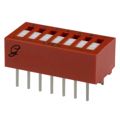 76RSB07 - SWITCH ROCKER DIP SPST 150MA 30V