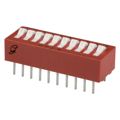76SB10 - SWITCH ROCKER DIP SPST 150MA 30V