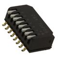 TDP08H1SBD1 - SWITCH PIANO DIP SPST 25MA 24V