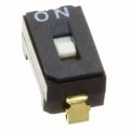 CFS-0101MA - Switch Slide OFF ON SPST Flat Knob 0.1A 24VDC J-Hook SMD Magazine