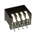 193-4MSRN - 193-4MSRN datasheet pdf and DIP Switches product details from CTS Electrocomponents stock available on our website