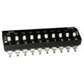 219-10ESF - Switch DIP OFF ON SPST 10 Extended Slide 0.1A 20VDC Gull Wing SMD Tube