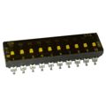 219-10LPSTF - Switch DIP OFF ON SPST 10 Extended Slide 0.1A 20VDC Gull Wing SMD Tube