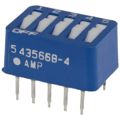 435668-4 - SWITCH, DIP, 5 POS, SPST, ROCKER - More Details