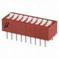 76SB09S - SWITCH ROCKER DIP SPST 150MA 30V