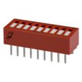 76RSB09ST - SWITCH ROCKER DIP SPST 150MA 30V