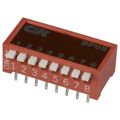 BP08YE - SWITCH SLIDE DIP SPST 100MA 5V