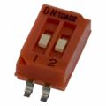 TDA02H0SK1 - SWITCH SLIDE DIP SPST 25MA 24V