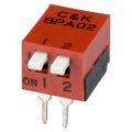 BPA02K - SWITCH PIANO DIP SPST 100MA 5V