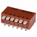 BPA06SK - SWITCH PIANO DIP SPST 100MA 5V
