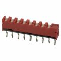 SP08B - SWITCH SIP SPST 8POS VERT UNSLD
