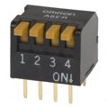 A6ER-3101 - SWITCH PIANO DIP SPST 25MA 24V