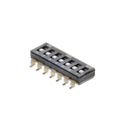SDB07H0SBD - DIP 7P FLUSH ACT. GOLD CONTACT.