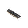 SDB12H0SBD - DIP 12P FLUSH ACT. GOLD CONTACT.