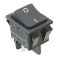 RB242D1121 - SWITCH ROCKER DPST 20A 125V