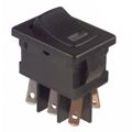DM64J72S205Q3 - Switch Rocker ON OFF DPST Quick Connect Curved Rocker 10A 250VAC
