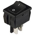 GRS-4011-0076 - Switch, Rocker, Miniature, SPST, I/O Legend, 16A @ 125VAC, 16A @ 250VAC