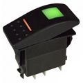 V2D2GHNB-AAC00-000 - SWITCH ROCKER SPST-NO 20A 12V
