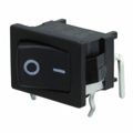 D501J12S2APQA - Switch Rocker ON None ON SPDT PC Pins Curved Rocker 10A 250VAC 30VDC