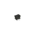 D502J12B215HQA - Switch Rocker ON None OFF SPST Quick Connect Curved Rocker 10A 250VAC