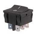 D201J12S205PQA - SWITCH ROCKER DPDT 4A 125V