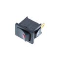 RF2-1A-DC-2-RL - SWITCH ROCKER OFF-ON RED LEDDC