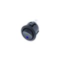 RA2-1A-DC-2-UL - ROUND ROCKER SPST BLUE LED DC