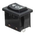 R1966IBLKBLKHS - Rocker Switches ROCKER SW SPDT BLK SOLDER LUGS