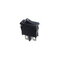 R6ABLKBLKAF - SWITCH ROCKER SPST 10A 125V