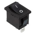 R1966CBLKBLKFF - Rocker Switches 15A 125VAC SPDT On-On