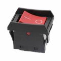 JWL11BC2A-A - Rocker Switches SPST TV8 RTD RED CAP BLK BARIER VERT MARK