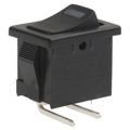 R1966ABLKBLKERRED - SWITCH ROCKER SPST 15A 125V