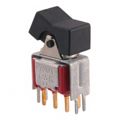 7201J1V3BE2 - SWITCH ROCKER DPDT 0.4VA 20V