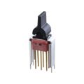 E213J60V8QE2 - Switch Rocker ON ON Mom SP3T PC Pins Lever 7.5A 250VAC 28VDC