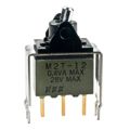 M2T12TXG13 - SWITCH ROCKER SPDT 0.4VA 28V