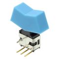 A18KH-CG - Rocker Switches SW ROCKER SNAP SPDT STR BLUE