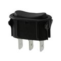 SW-13A65N-A01 BK - SWITCH ROCKER SPDT 6.5A 125V