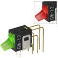 GW12LJVCF - SWITCH ROCKER SPDT 0.4VA 28V