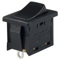 R1966ABLKBLKES - SWITCH ROCKER SPST 15A 125V