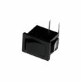 R1966ABLKBLKER - Rocker Switches 15A 125VAC SPST On-Off