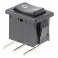 R1966DBLKBLKFR - Rocker Switches 15A 125VAC SPDT On-Off-On