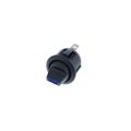 RA5-1A-DC-2-UL - PADDLE ROCKER 4P SPST BLUE LED
