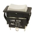 RVW56D1200 - Rocker Switches 20A 125VAC Solder On-Off-On2 Pole