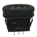 KMD2CNB1BBNNNN - SWITCH ROCKER SPDT 20A 125V
