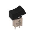 ET21J6CBE2 - Switch Rocker ON None ON DPDT PC Pins Curved Rocker 20VAC 20VDC 0.4VA